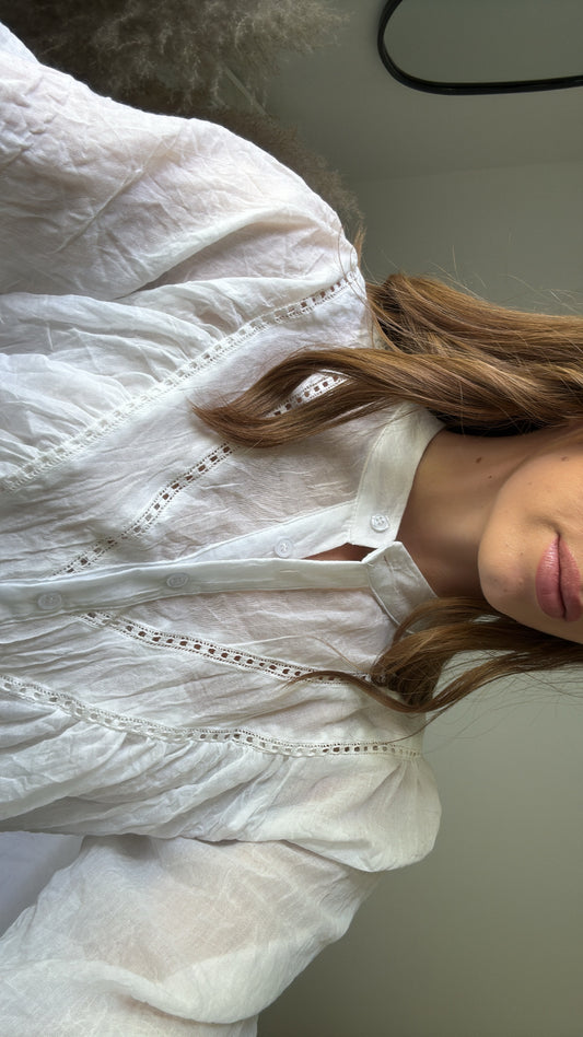 CHEMISE LILI WHITE