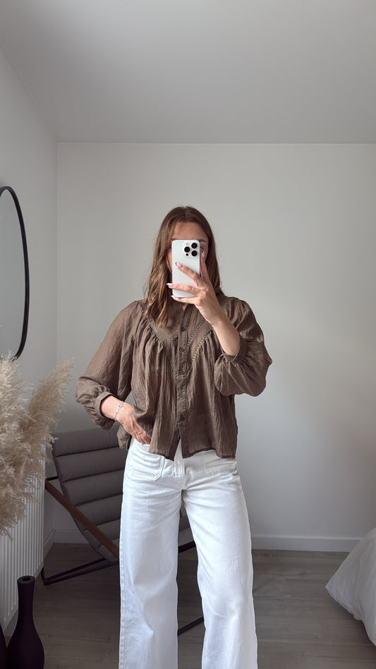 CHEMISE LILI KAKI