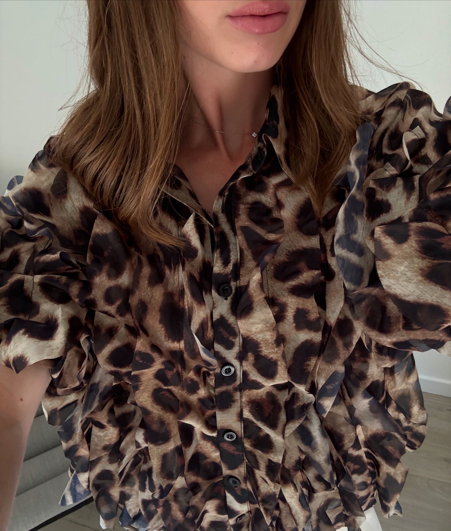 CHEMISE LOULOU LÉOPARD