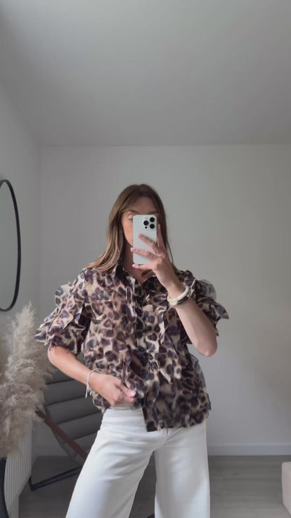 CHEMISE LOULOU LÉOPARD